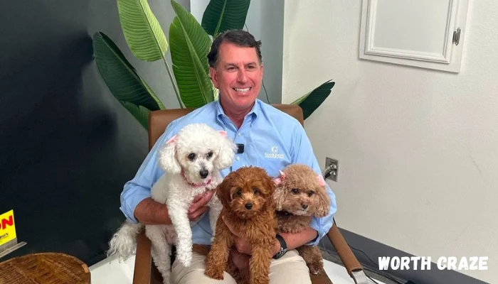 gordon mckernan with his pets