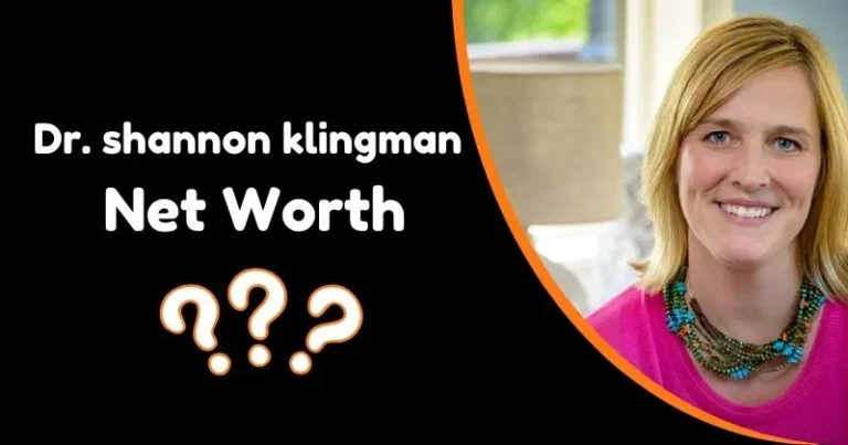 dr. shannon klingman net worth