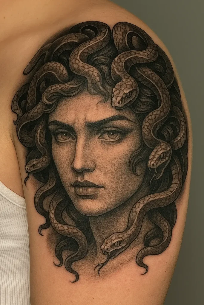 Medusa Tattoo placement or where should you get medusa tattoo?